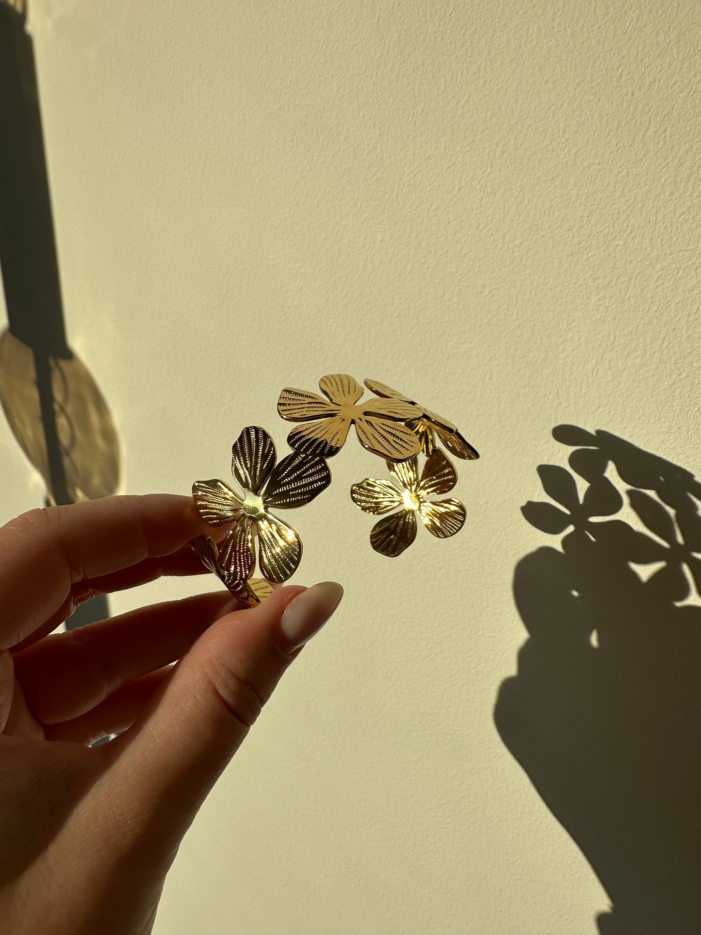 Flower Statement Bracelet