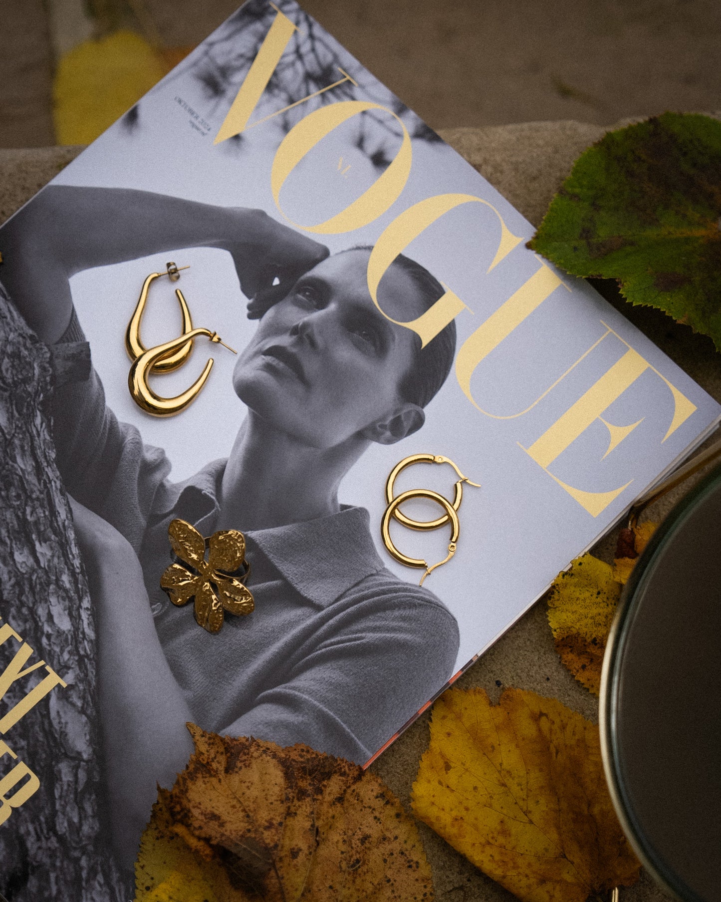 Basic Golden Hoops