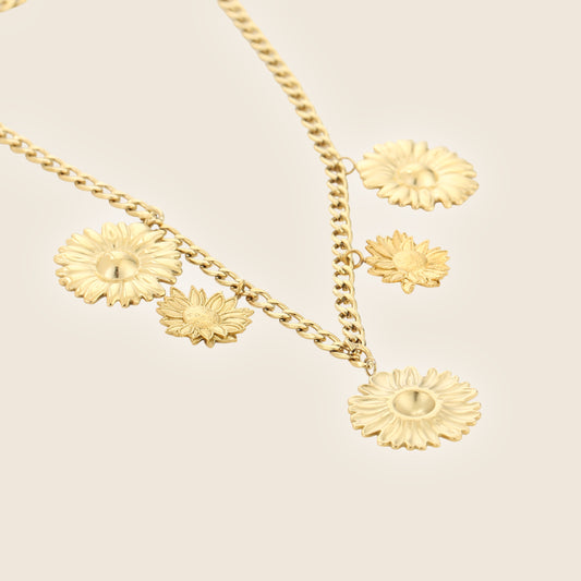 Sunflowers Field Necklace