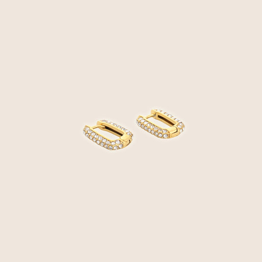 Diamond Square Hoops