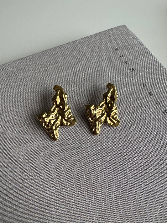 Crunchy Leaves Earrings